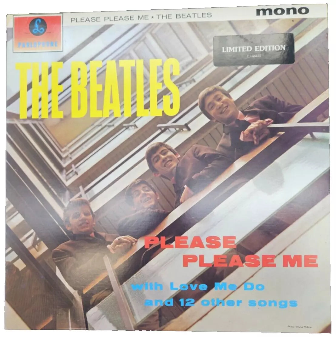 The Beatles Please Please Me Gold Stamp Promo Copy C1-46435 1995