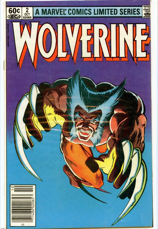 Wolverine #2 Oct 1982 Limited Series Marvel Comic