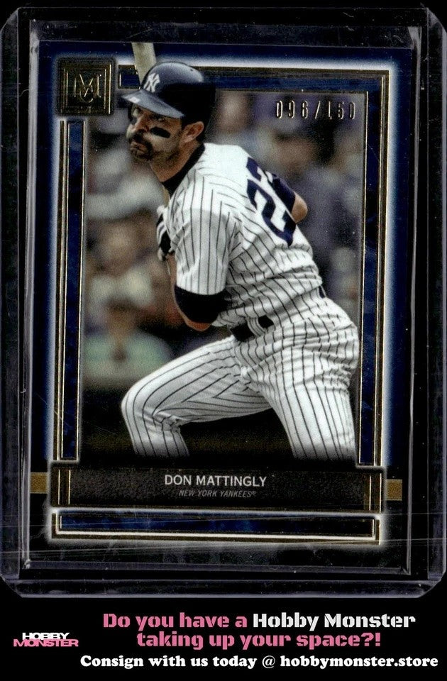 2020 Topps Museum Collection Don Mattingly Sapphire #/150 New York Yankees|98