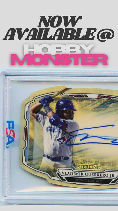 2019 Bowman Sterling Vladimir Guerrero Jr. SuperFractor Die Cut 1/1 Auto Rookie