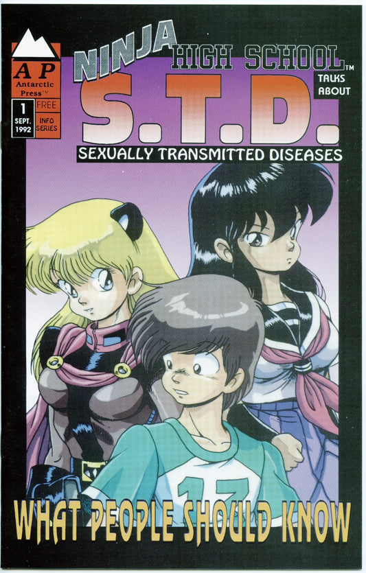 NINJA HIGH SCHOOL S.TD What People Should Know #1~Antarctic Press 1992