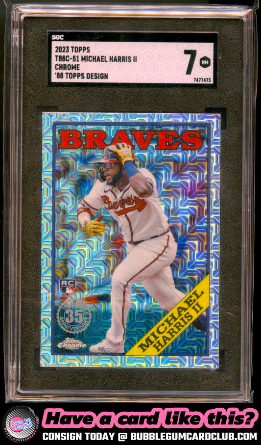 2023 Topps Michael Harris II 1988 Mojo Atlanta Braves