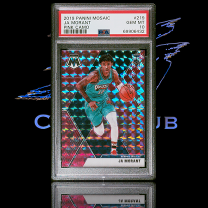 PSA 10 2020 Panini Mosaic Ja Morant Pink Camo PSA 10